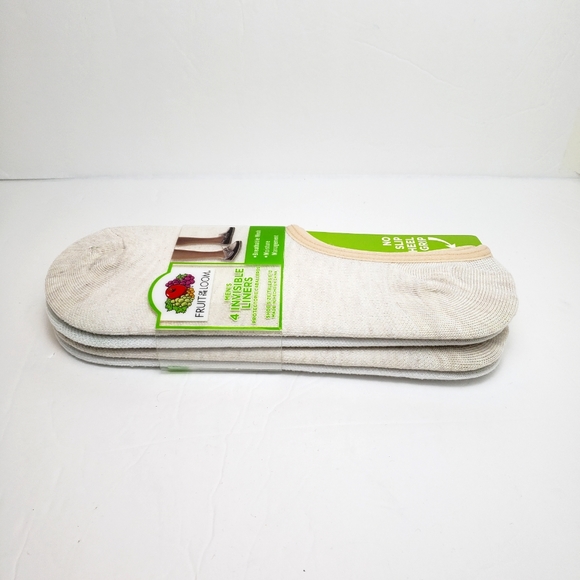 Fruit of the Loom Invisible Liner Socks Size 6-12  4 pack - Picture 4 of 8